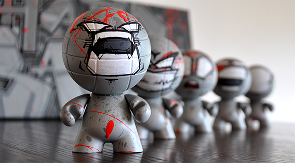 Munny  kidrobot  sevenlab  thesquare  hardballz