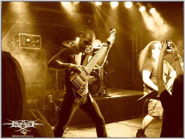 prophecyz14 metal drumming Damien Elder Axis zildjian Deathmetal