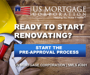 Web Banner ad button Mortgage quote renovation USDA process Web Design 
