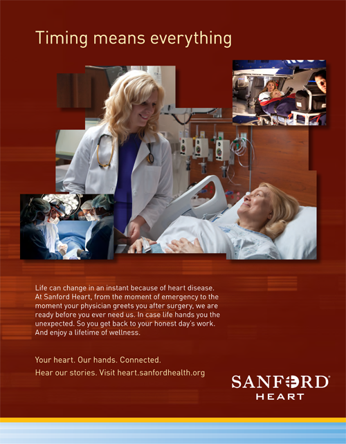 sanford sanford health heart sanford heart Go Red heart hospital mosiac