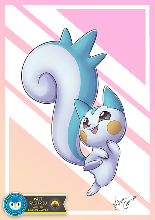 Pachirisu - #417 -  Pokédex