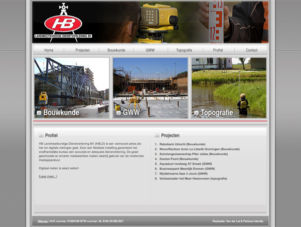 jeroen rijpstra Webdesign Van der Let & Partners Identity