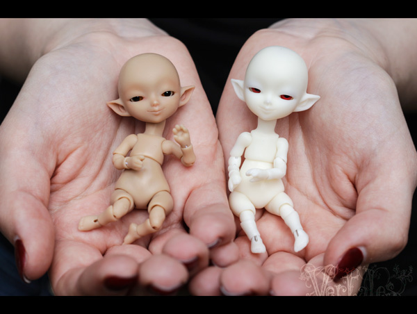 doll bjd ball jointed doll resin Production toy milk toffee vert Miniature elf figurine
