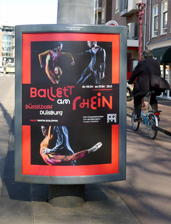 posters  ballet  typography  me studio  amsterdam