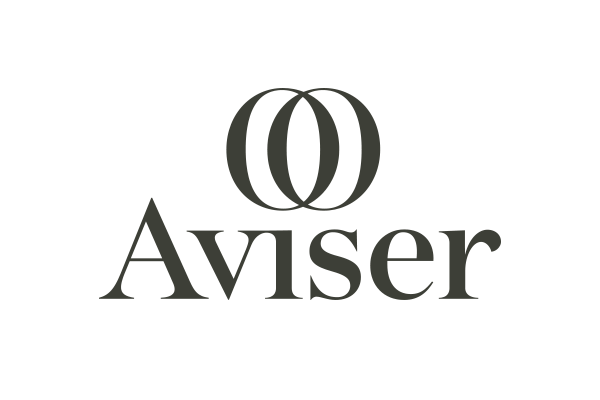 Aviser identity property finance logo mobile Responsive brand green