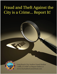 fraud  city auditor  hotline  long beach California anti-fraud anonymous audit