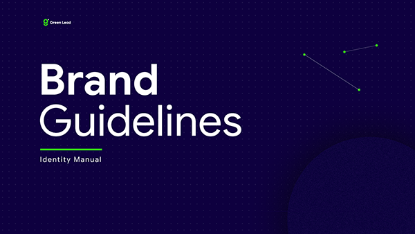 Green Lead Brand Guidelines.
