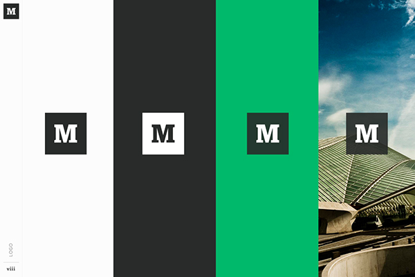 brand  medium  obvious green  publishing Platform Web logo UI guidelines book