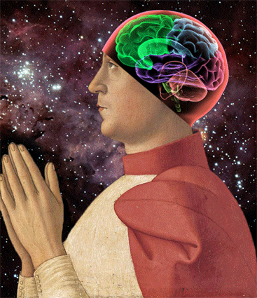 science fiction kitsch animated gif gif animation gif medieval spiritual psychedelic crazy Space 