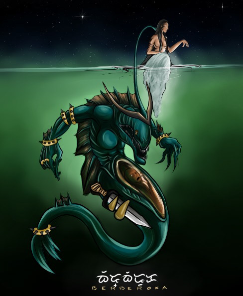 Philippine Mythology digital illustration