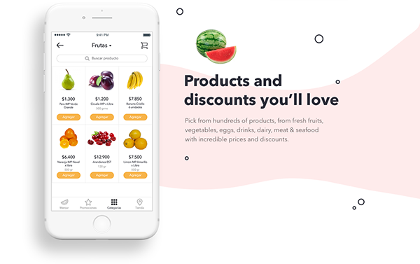 Merqueo UI: Grocery Shopping App on Behance