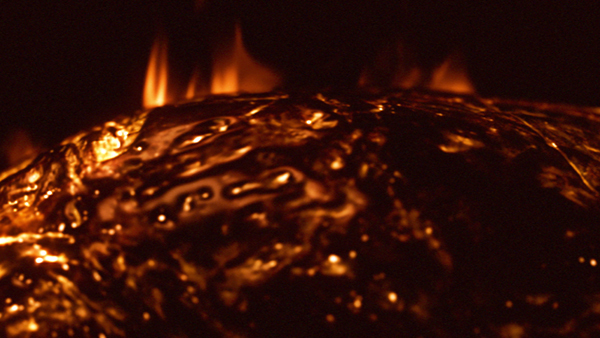molten heart CGI 3D digital
