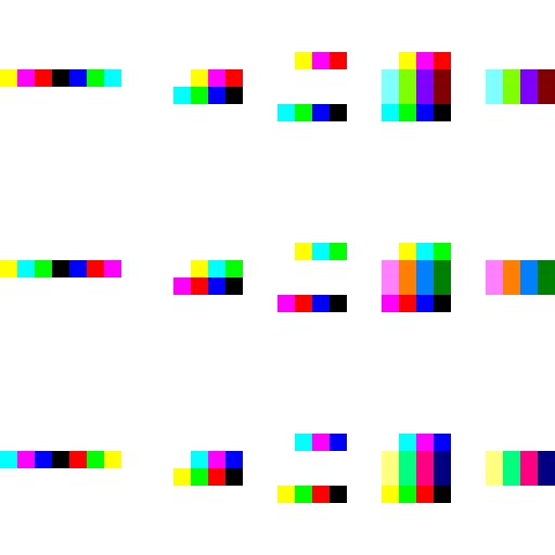colormathemathics proembrion godisrgb pxels rgbcube counting