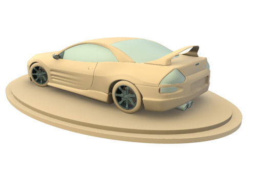 3D Maya 3d modeling Polygon Model