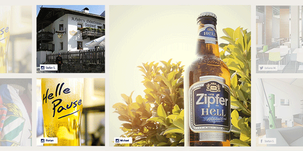 Zipfer Bier Brauunion beer hell alkoholfrei alkohol Promotion Socialmedia facebook twitter instagram mail pause hellepause
