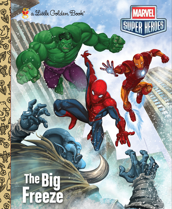 little golden books  random house spider-man iron man  hulk marvel comics superheroes