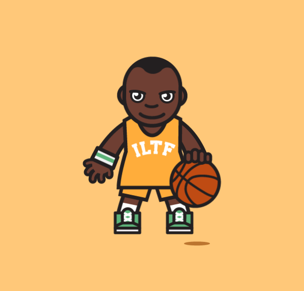 Web design Layout vector Illustrator rwd game basket funny basketball sport