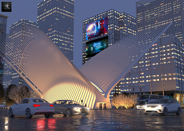 3D Visualization For Oculus, World Trade Center