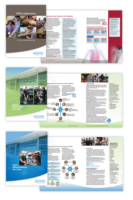 brochures brand suite occupational services