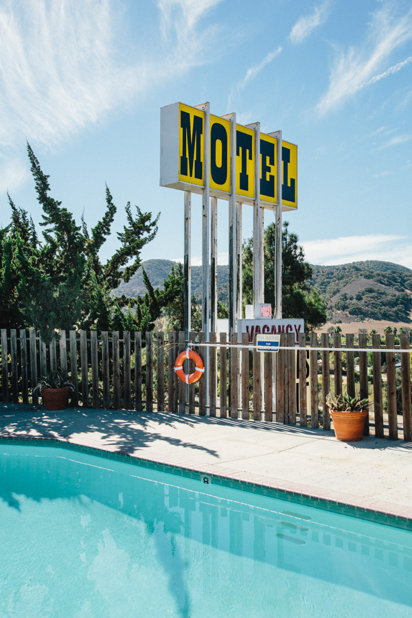 Landscape Retro vintage motels typology series topographics