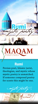 perfume natural maqam Packaging Label