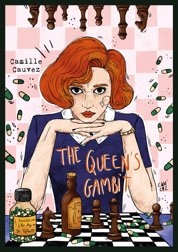 The Queen's Gambit - Beth Harmon on Behance