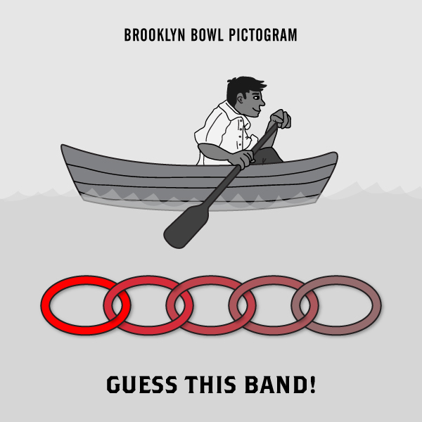 Brooklyn Bowl pictograms bands contest social media marketing  
