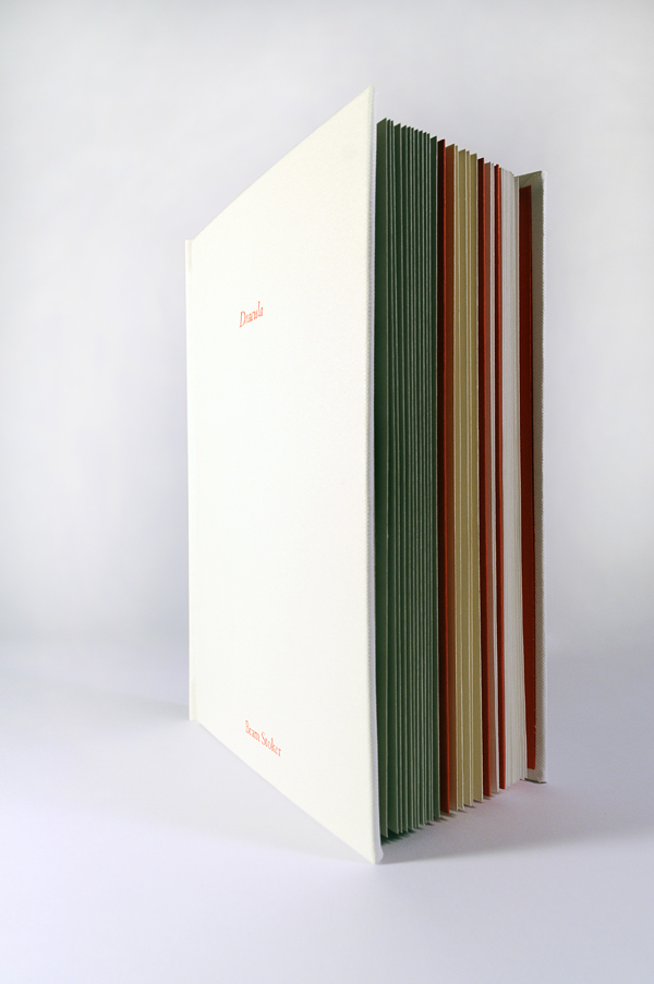 spot varnish  book french folds