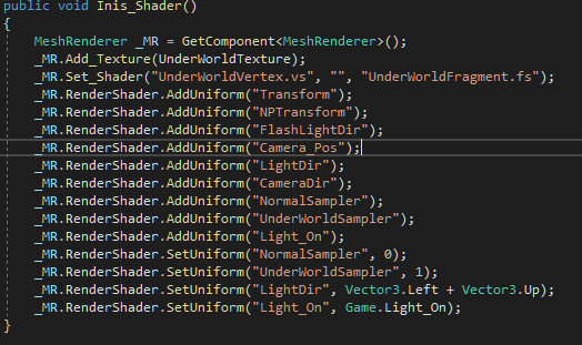 game gameengine OpenGL renderer shader