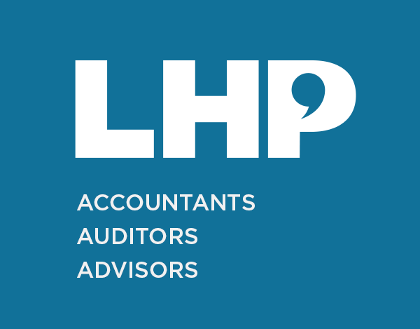 lhp  Accountants wales UK Website Design Brand Design carmarthenshire blue cms