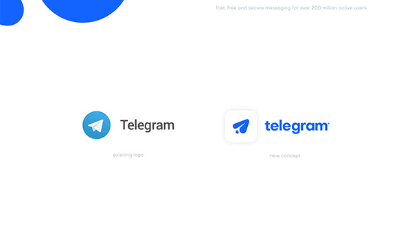 Telegram Branding Concept