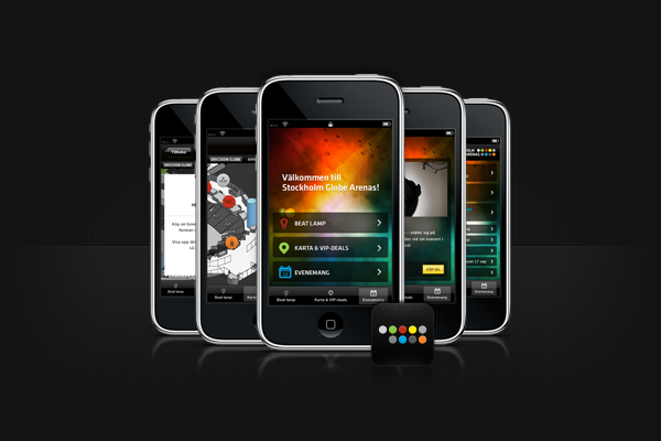 Stockholm Globe Arenas iphone app app Events iphone