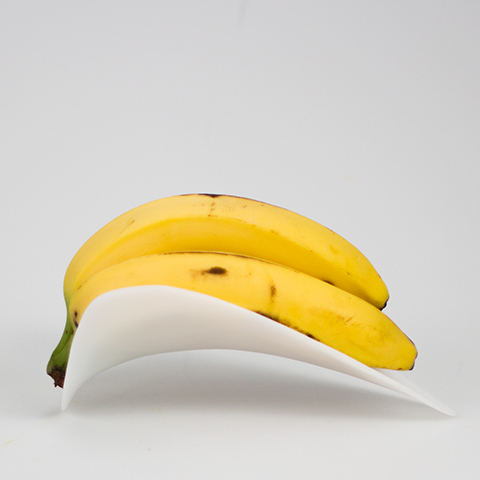 kitchen  thermoforming 3-D banana hyperbolic parabaloid