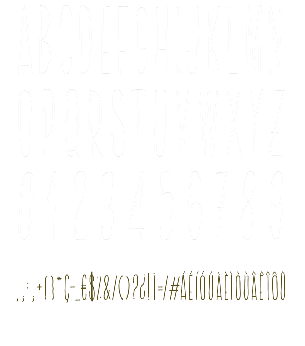 font type Typeface condensed thin light adelaide Australia