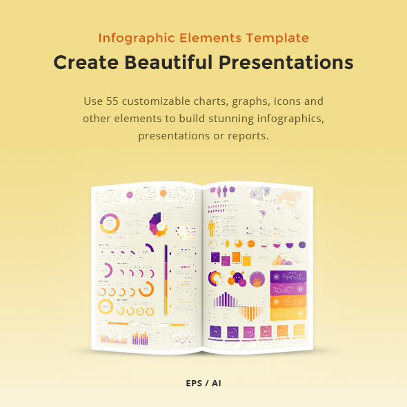 Infographic Elements Template - Vector Pack