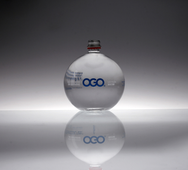 OGO water Christmas sparkling Still h2o pack shot studio shot product Liquid drink