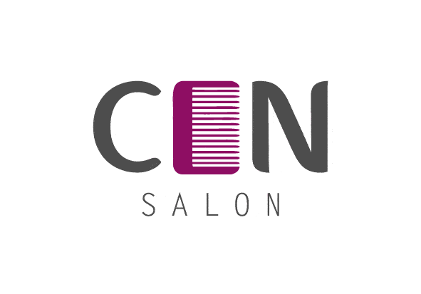 salon barber comb hair fuschia Layout haircut grey White logo pricelist identity Corporate Identity