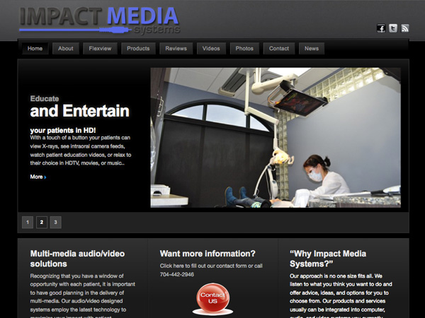 media Website