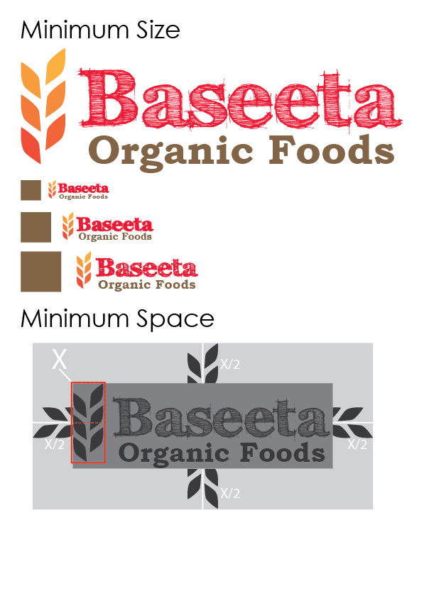 organic brand identity brand manual