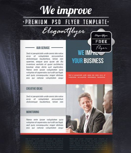 Best Free PSD Brochure templates best free psd flyer templates Desain flyer perusahaan kontraktor free brochure templates download free flyer templates