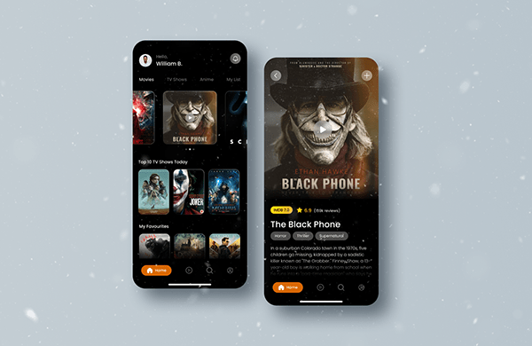 Movie App UI Design
