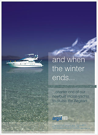 maritime  logo  brochure Web yacht Greek Islands Travel vacation recreation relax