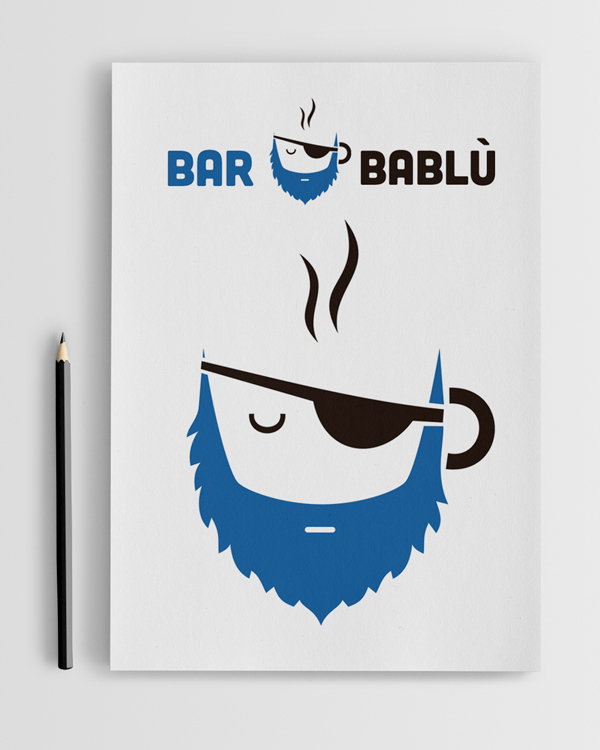 bar bar bablù beard logo