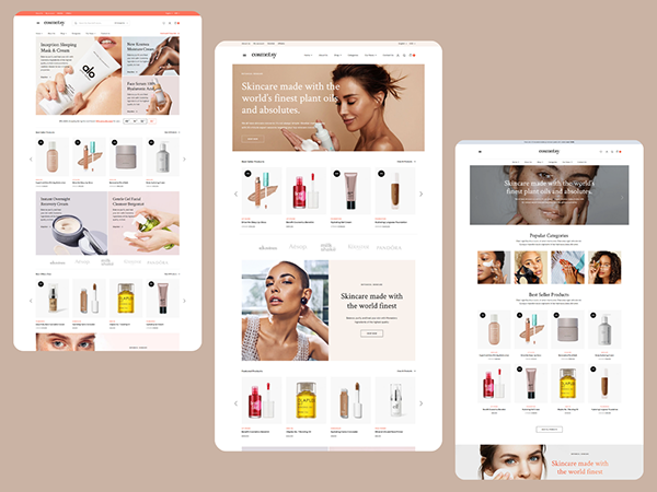 Beauty and Cosmetics Shop WordPress Theme - Cosmetsy