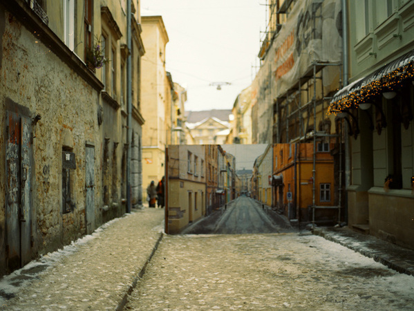 city Lviv ukraine Street