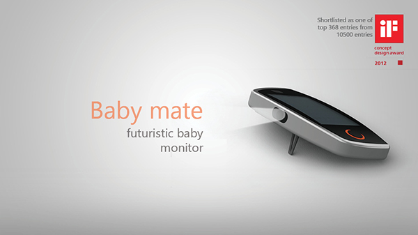 portfolio Baby Monitor trash design bin design waste management
