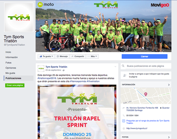 social media Triathlon RRSS facebook instagram community management