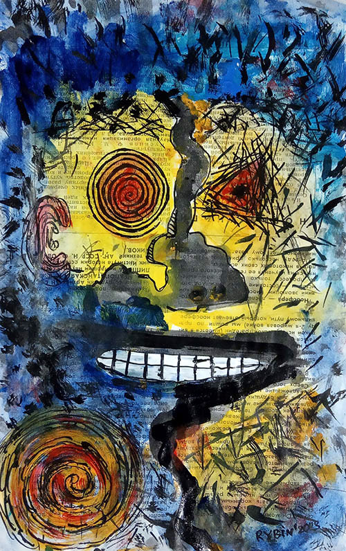 Painting art psychodelic portrait face crazy sketch artwork concept art психоделічний Portret