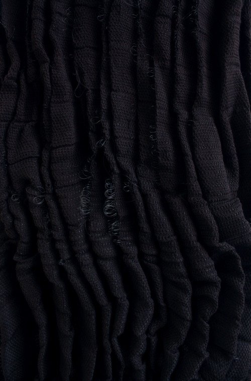 Textiles textiledesign Woven jacquard weaving black 1colour 3D 3Dimensional texture dimension pattern Monofilament