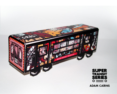 Adam Cairns super Transit toy design